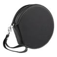 thumbnail image 1 of 1Pc Car CD Storage Bag Car CD Bag Portable Zipper CD Storage Pouch (Black), 1 of 8
