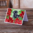 thumbnail image 2 of Giant Schnauzer Poinsettas Greeting Cards and Envelopes Pack of 8, 2 of 2