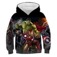 thumbnail image 2 of Miniso 2024 Superheld Kapitän Amerika Hulk Spiderman Sudaderas con capucha para hombres jóvenes Sudaderas Mode Kinder Sudaderas, 2 of 4