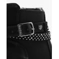 thumbnail image 4 of Botin Para Niña Bambino® Negro Suela Ancha Ligeras Invierno negro 23, 4 of 9