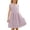 Purple, variant on Girls' Cotton Short Sleeve Dresses Cute Cartoon Patterned Casual Sundress Green 10-11 Years