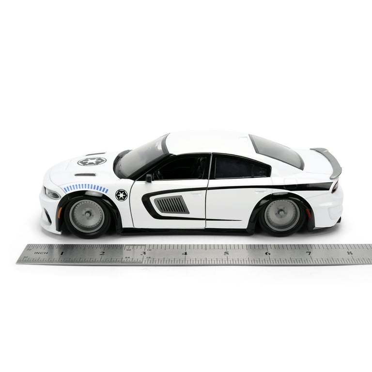Star Wars Stormtrooper with 2021 Dodge Charger SRT Hellcat Die