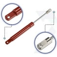 thumbnail image 6 of Unique Bargains 2 Pcs 6 Inch 22.5Ib/100N Red Lift Supports Struts Shocks Gas Spring Universal for RV Car Truck Boat, 6 of 6