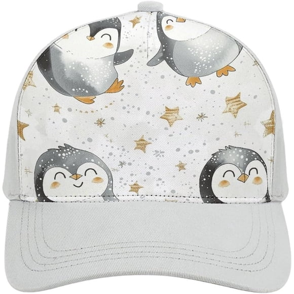 Casquette de Baseball Joyeuse et Flocon de Neige Casquette de Golf Classique Casquette Papa Douce Multicolore Ajustable Casquette à Profil Bas Unisexe