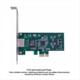 thumbnail image 5 of Tarjeta de Red PCIE Gigabit PCIE 1X A RJ45 PCI Express Tarjeta Adaptadora Ethernet Tarjeta LAN para PC de Escritorio, 5 of 5