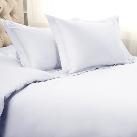 Superior Egyptian Cotton Duvet Cover Set, Full/ Queen, White