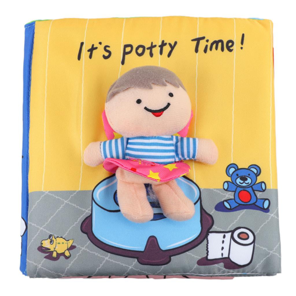 Educational Intelligence Development Soft Cloth Cognize Book Toy for Kids Baby 