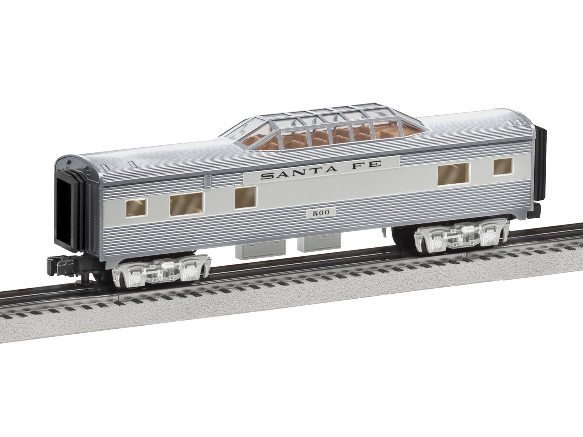 Electric train and passenger carriage Scale model railway