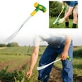 thumbnail image 2 of Pala de jardín ligera, herramienta de desbroce Mengsteel para excavar verduras silvestres y aflojar la tierra, mango ergonómico para uso en exteriores., 2 of 6