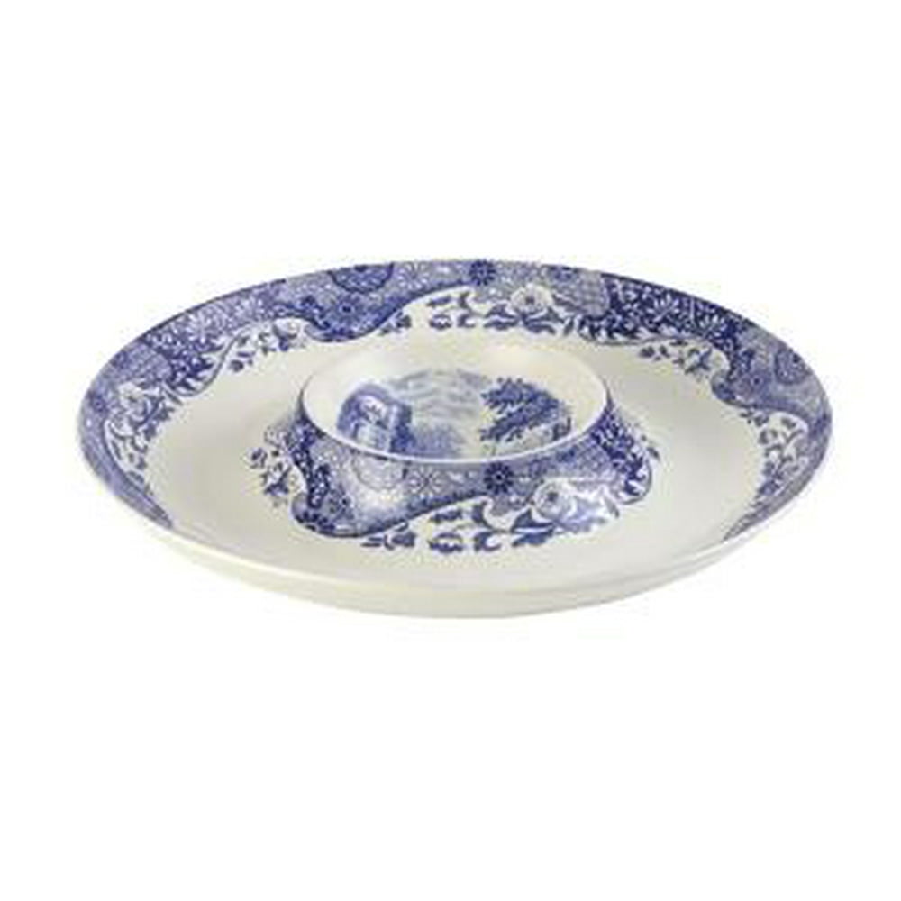 Spode BLUE ITALIAN Chip & Dip
