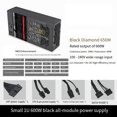 thumbnail image 1 of Fuente de Alimentación Modular Flex de 600 W para Ordenadores Pequeños de 1U. Flex-ATX de 600 W para Mini PC Compactos ITX, POS, AIO, NAS, 100-240 V., 1 of 1