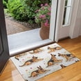 thumbnail image 2 of German Shepherd Dogs with Flowers Door Rugs,Washable Non Slip Door Mats Indoor,Decorative Door Mats,Entry Mat Indoor for Entrance,Bedroom,Kitchen,Bathroom,17"x30", 2 of 6