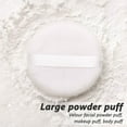 thumbnail image 6 of AFANSO Powder Puff Body Puff Makeup Tool with Satin Ribbon,2Pcs, 6 of 7