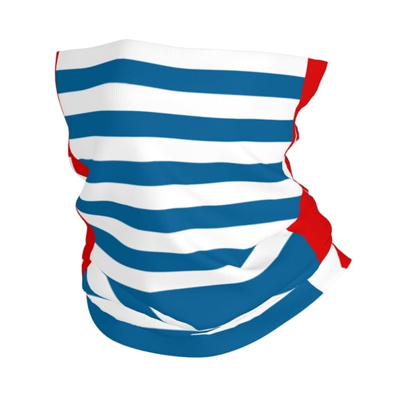 West Papua National Flagneck Gaiter Elastic Balaclavas Face Mask Versatile Bandana For Men Women