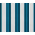 thumbnail image 2 of Soimoi Printed Waterproof Taffeta Fabric - Blue Stripe Print | 56" Wide | For Outdoor Cushions, Awnings, Table Covers & Upholstery Projects, By 5 Yard, 2 of 7