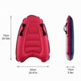 thumbnail image 2 of Inflatable Surfboard Water Rescue Outdoor Swimming Surfing Portable Board, 2 of 2