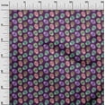 thumbnail image 3 of oneOone Cotton Flex Purple Fabric Skull Sewing Craft Projects Fabric Prints By Yard 40 Inch Wide, 3 of 5