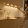 thumbnail image 7 of Dalxymotic LED Under Cabinet Light, USB C Rechargeable Motion Sensor Light Bar, 3 Color Modes Warm Natural Cool White, Magnetic Stick On Cabinet Lamp for Kitchen, Closet, Pantry, 7 of 7