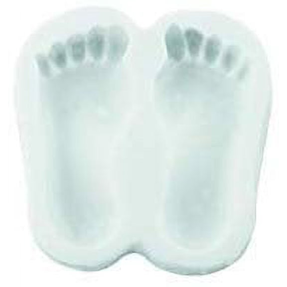 Silikomart Wonder Cakes Sugarflex Silicone Mold for Cake Decoration - Baby Feet