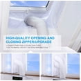 thumbnail image 1 of Sello de ventana de aire acondicionado móvil de 400 cm, sello de ventana impermeable, paño de calafateo de ventana de aire acondicionado móvil, ideal para aire acondicionado móvil y secadora de ropa ShuxiuWang 8390613589491, 1 of 1