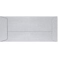 thumbnail image 2 of LUXPaper #10 Open End Envelopes w/Peel & Press, 4 1/8 x 9 1/2, Silver Metallic, 250/Pack, 2 of 2