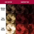 thumbnail image 3 of MANIC PANIC Vampire Red Amplified Semi-Permanent Hair Dye - Deep Blood Red Shade Can Give Burgundy Tones to Unbleached Hair - Works on Dark & Light Shades - Vegan, PPD & Ammonia Free (4oz), 3 of 6
