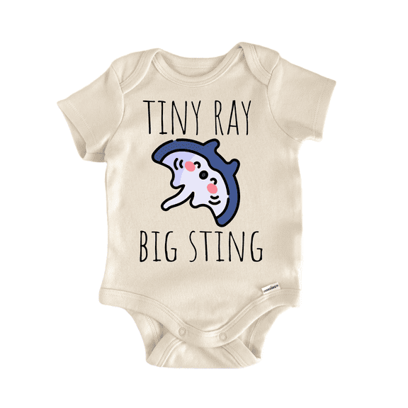 Stingray Sting Ray Newborn Baby Bodysuit