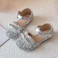 thumbnail image 2 of hengsof Spring Summer Sweet Comfortable Flat Leather Shoes for Girls Sparkling Crystal Dress Shoes Suitable for Weddings Parties, 2 of 9