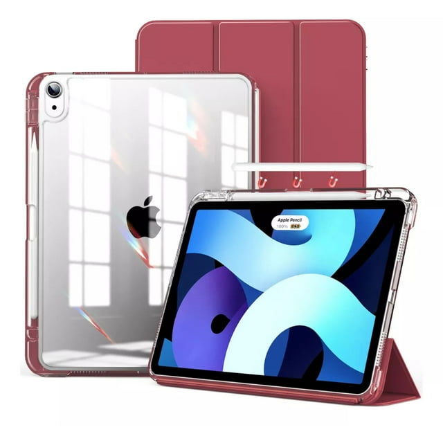 Funda para iPad Pro 13 M4 2024 MR. GADGETS Smart Cover Soporte Plegable Color Rojo