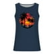 thumbnail image 4 of Camiseta sin mangas de cuello redondo para hombre, blusa informal de verano sin mangas con estampado de cuello redondo para hombre, 4 of 5