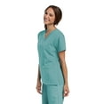 thumbnail image 4 of Landau Women's V-Neck Tunic Scrub Top, Style 8219, 4 of 7
