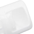 thumbnail image 3 of Chicken Feeder Less Waste Rain Proof Poultry Feeder Port Gravity Automatic Feed Kit For Buckets Barrels Bins Troughs White, 3 of 5