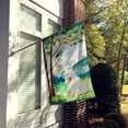 thumbnail image 2 of Carolines Treasures CK2569CHF Under the Tree Japanese Spitz Flag Canvas House Size, 2 of 4