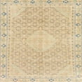 thumbnail image 1 of Ahgly Company Indoor Square Abstract Brown Gold Abstract Area Rugs, 7' Square, 1 of 6