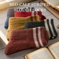 thumbnail image 7 of 5 Pairs Women's Vintage Wool Socks, Super Cozy Thick Winter Hiking Crew Socks, 7 of 7