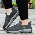 thumbnail image 2 of Guttear Women's Athletic Shoes Arch Support Non Slip Work Shoes Breathable Knit Upper Lightweight Shoes, 2 of 9