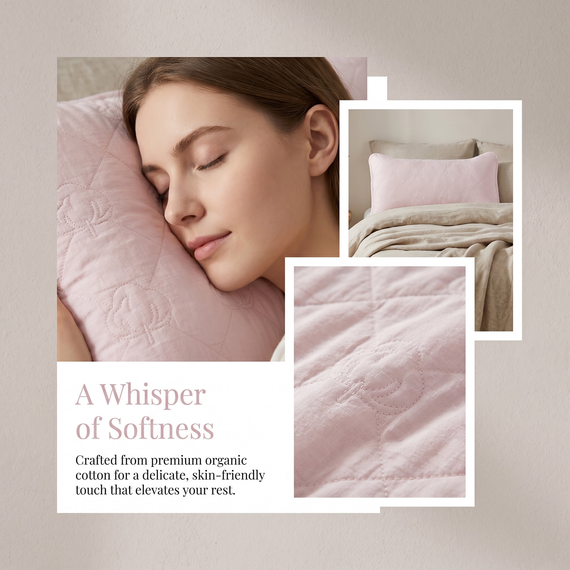 Unique Bargains 1 Pack Breathable Hypoallergenic Cotton Pillow Protector Light Purple