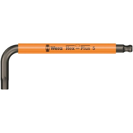 

Wera 950 SPKS Hex L-Key - 5mm Laser Coated Abrasion-Resistant