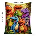 thumbnail image 5 of Soft Flannel Fleece Throw Blanket For All Season Cozy Comfort Heavyweight Warm Dinosaur Pattern Bed Couch Blanket Home Decor, 5 of 6