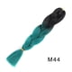 thumbnail image 1 of Fiudx Extensiones de Cabello Trenzado de 24 Pulgadas, Fibra Sintética de Alta Temperatura, Cabello Trenzado Preestirado, Liviano y Cómodo, Ideal para Trenzas y Pelucas, Peinados de Bricolaje, Fiesta, 1 of 3