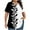 Z1-Black-womens plus size tops, variant on Womens Plus Size Tops Peplum Short Sleeve Tunics Floral Round Neck Shirts Pleated Comfy Loose Casual Blouses Summer Weekend Tshirts Gray L