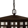 thumbnail image 3 of 1962OZ Hinkley Lighting Tucker - One Light Outdoor Hanging Lantern in Transitional-Craftsman Style - 11 Inches Wide by 17.5 Inches High-Oil Rubbed, 3 of 4