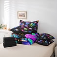 thumbnail image 6 of Castle Fairy Baseball Gamer Twin Bedding Sets,Abstract Splash Bedding Comforter Set, 6 of 8
