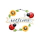 thumbnail image 1 of Cartel De Corona De Bienvenida, Adorno De Hierro De Girasol, Colgante De Pared, Decoración De Flores De Metal, Cartel De Bienvenida De Girasol, Llamativo Cartel De Decoración De Placa De Girasol Hecho Moyic HA025353-02, 1 of 7