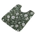 thumbnail image 3 of IAUYY 24x20 Inch Bath Mat Thick Soft Plush Shower Mat TPR Backing Material Non Slip Bath Mats for Bathroom for Tub Shower Hotel Flower and Vine Patterns, 3 of 9