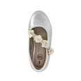 thumbnail image 4 of Wonder Nation Toddler Girls Ballet Dress Flats with Floral Strap, 4 of 5