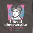 thumbnail image 3 of Golden Girls - I Need Cheesecake - Men's Short Sleeve Graphic T-Shirt, 3 of 5