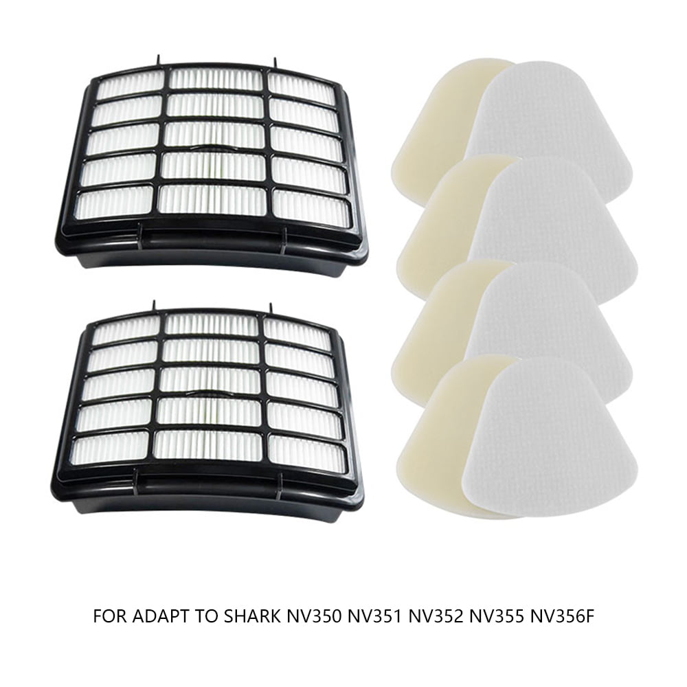 NV355, HEPA & Foam Filter Kit for Shark Navigator Lift-Away NV350 NV351 NV352 