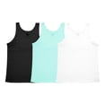 thumbnail image 1 of Camiseta Interior Fruit of the Loom para Niña,Tipo Tank sin Mangas Reversible Multicolor Talla G, 3 Piezas, 1 of 4