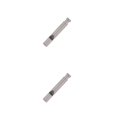 thumbnail image 4 of sweethay Silbato de titanio ultraligero para exteriores para escalada, de emergencia, silbato portátil con cordón No.1 2piezas sweethay CBP591468, 4 of 5